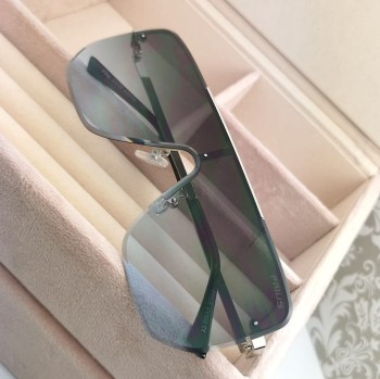 Okulary przeciwsłoneczne Prius srebrne oprawki  