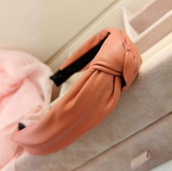 Opaska do włosów szeroka węzeł 