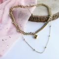 NASZYJNIK CHOKER PODWÓJNY SERCE  GRUBSZY SPLOT STAL 316L.jpg