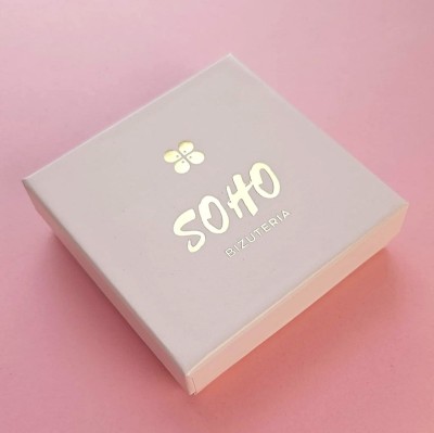 Pudełeczko prezentowe SOHO BIŻUTERIA duże różowe