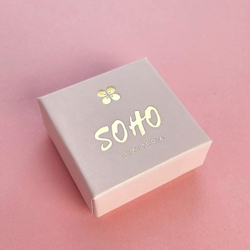 Pudełeczko prezentowe SOHO BIŻUTERIA małe różowe