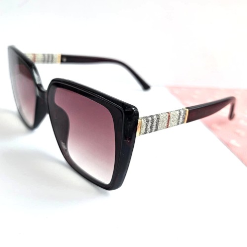 Okulary przeciwsłoneczne DAMSKIE z filtrem UV400 brązowe oprawki