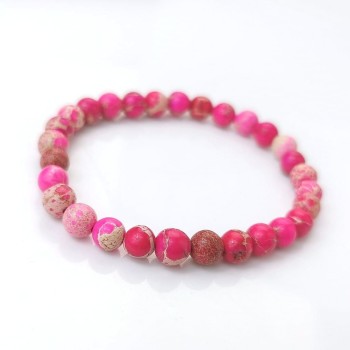  Bransoletka JASPIS CESARSKI 