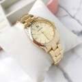 Zegarek damski ekskluzywny ZŁOTY  na bransolecie  złota tarcza