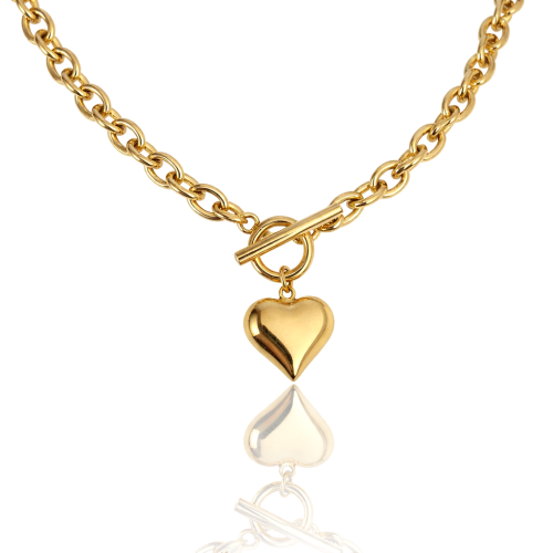 naszyjnik choker serce