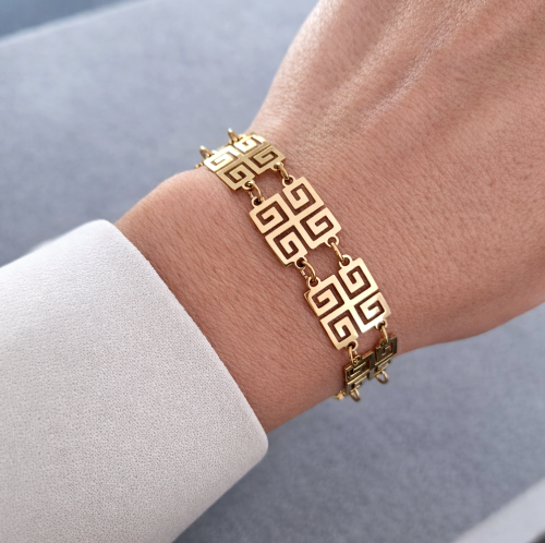 Bransoletka grecki wzór