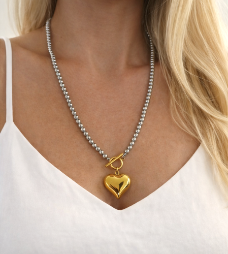 Naszyjnik serce