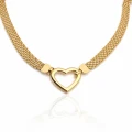 naszyjnik choker serce