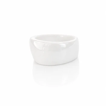 Pierścionek obrączka ceramiczka biała