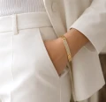 Bransoletka elegancka z cyrkoniami
