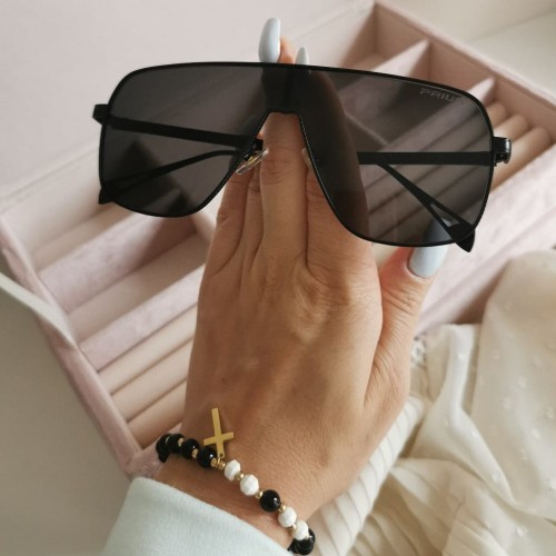 Okulary przeciwsłoneczne Prius damskie czarne oprawki 2